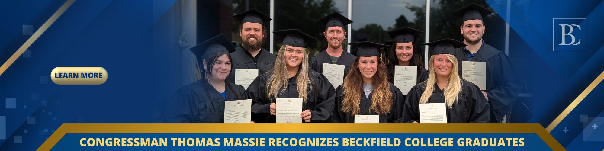 Beckfield nursing school, Congressman Thomas Massie Recognizes Beckfield College Graduates. Read Press Release 08/15/2024